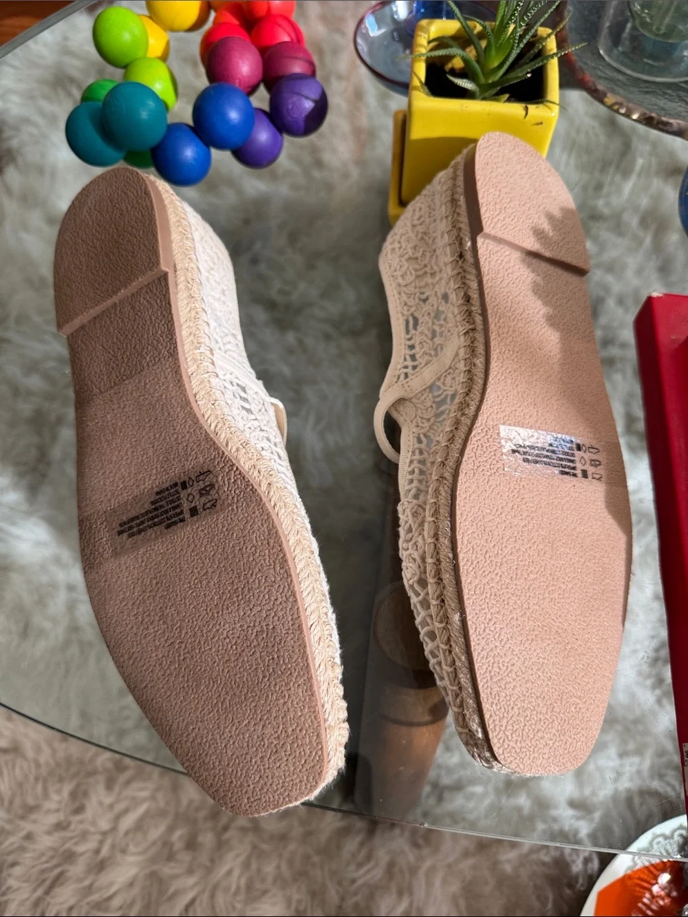 Abercrombie & Fitch Crochet Espadrille Flat Nee